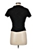Fashion Nova Black Short Sleeve Top Size M - photo 2