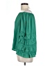 Hudson Gray 100% Polyester Green 3/4 Sleeve Blouse Size L - photo 5