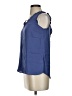 LC Lauren Conrad 100% Polyester Blue Sleeveless Blouse Size XS - photo 5