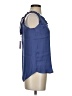 LC Lauren Conrad 100% Polyester Blue Sleeveless Blouse Size XS - photo 4