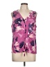 Nine West 100% Polyester Pink Sleeveless Blouse Size L - photo 1