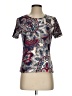Christopher & Banks Ivory Short Sleeve Top Size S (petite) - photo 1