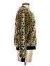Skies Are Blue Animal Print Gold Jacket Size S - photo 4