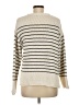 Zara Stripes Ivory Pullover Sweater Size M - photo 2