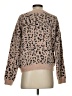 Dee Elly Animal Print Tan Pullover Sweater Size S - photo 2