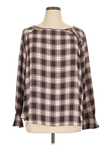 Ann Taylor LOFT Outlet Long Sleeve Blouse (view 1)