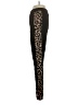 Shein Animal Print Black Track Pants Size 4 - photo 5