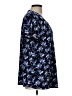 Lane Bryant Blue Short Sleeve Blouse Size 10 - 12 Plus - photo 4