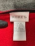 Koret 100% Acrylic Red Cardigan Size XL - photo 7