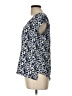 Eclair 100% Polyester Blue Short Sleeve Top Size L - photo 5