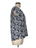 Eclair 100% Polyester Blue Short Sleeve Top Size L - photo 4