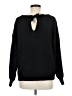 Maurices Solid Black Pullover Sweater Size M - photo 2