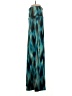 New Directions Print Teal Casual Pants Size S - photo 5