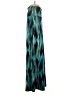 New Directions Print Teal Casual Pants Size S - photo 4