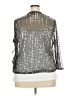 Sara Michelle Silver Cardigan Size 2X - photo 2