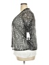 Sara Michelle Silver Cardigan Size 2X - photo 5