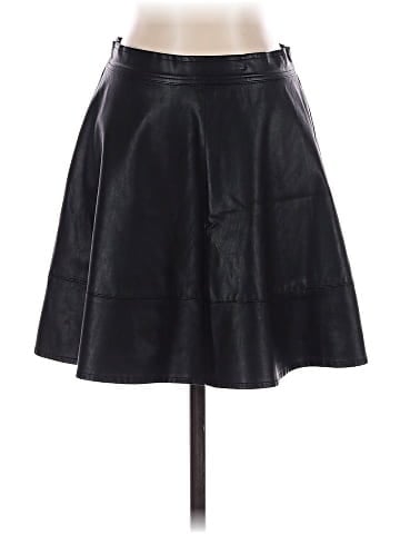 ANGL Faux Leather Skirt (view 1)