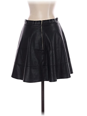 ANGL Faux Leather Skirt (view 2)