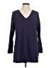 Eileen Fisher 100% Cotton Purple Pullover Sweater Size M - photo 1