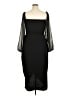 Quiz Black Cocktail Dress Size 14 - photo 2
