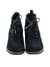 White Mountain 100% Leather Black Ankle Boots Size 9 - photo 2