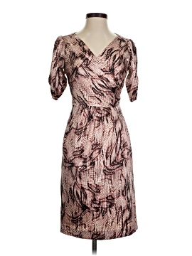white christmas dresses Antonio Melani Satin Drape Dress Size 8 – ReThreads.shop main image 1