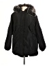 Boohoo 100% Polyester Black Coat Size 6 - photo 1