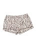 Nine West Animal Print Ivory Shorts Size L - photo 1