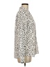 Candie's 100% Polyester Polka Dots Ivory Long Sleeve Blouse Size M - photo 4
