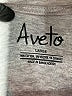 Aveto Gray Short Sleeve Top Size L - photo 7