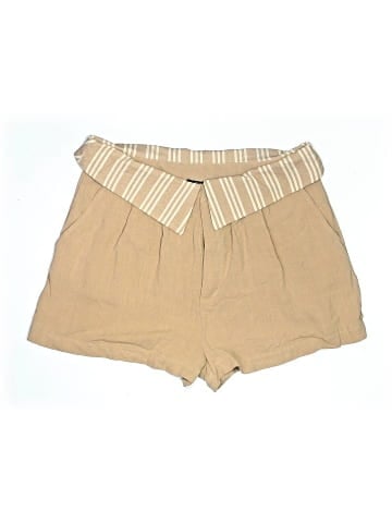 Julia Khaki Shorts (view 1)