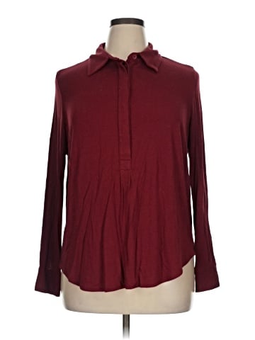 Universal Standard Long Sleeve Blouse (view 1)