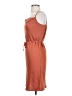 Maurices 100% Polyester Solid Orange Casual Dress Size XS - photo 5