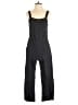 Everlane 100% Flax Solid Black Jumpsuit Size 00 - photo 1