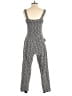 Banana Republic Chevron-herringbone Gray Jumpsuit Size 2 - photo 2