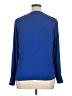 DKNY 100% Polyester Blue 3/4 Sleeve Blouse Size XL (petite) - photo 2