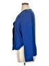 DKNY 100% Polyester Blue 3/4 Sleeve Blouse Size XL (petite) - photo 5