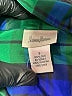 Neiman Marcus 100% Silk Plaid Green Long Sleeve Silk Top Size S - photo 7