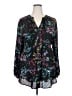 Melissa McCarthy Seven7 Black Long Sleeve Blouse Size 3X - photo 1
