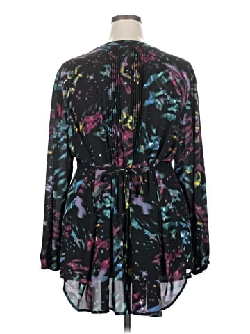 Melissa McCarthy Seven7 Long Sleeve Blouse (view 2)