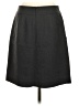J. McLaughlin Solid Gray Wool Skirt Size 2 - photo 2