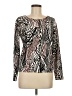 Pierri Animal Print Ivory Pullover Sweater Size M - photo 1