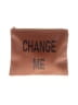 Assorted Brands Orange Tan Makeup Bag One size - photo 1
