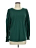 Automet Green Long Sleeve Blouse Size M - photo 1