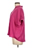 Fever 100% Polyester Pink Short Sleeve Blouse Size M - photo 5