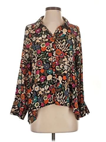Status 3/4 Sleeve Blouse (view 1)