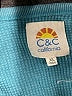 C&C California Teal Pullover Sweater Size XL - photo 7