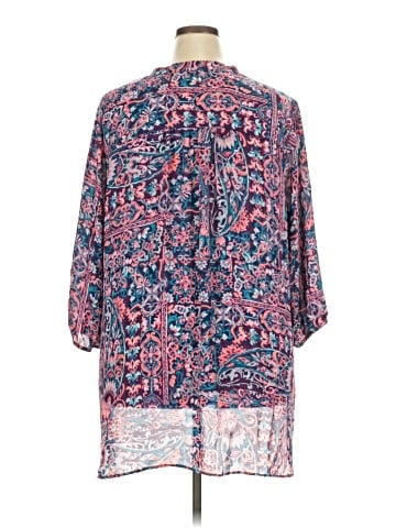 Boutique + 3/4 Sleeve Blouse (view 2)