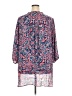 Boutique + 100% Polyester Paisley Blue 3/4 Sleeve Blouse Size 2X - photo 2