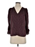 Joie 100% Polyester Burgundy 3/4 Sleeve Blouse Size XS - photo 1